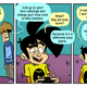 Illustrations of the article entitled Sunday Comics: Is It Between?